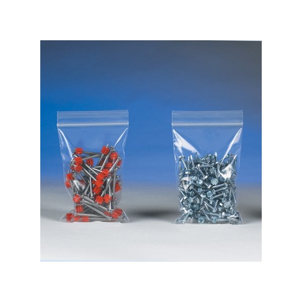 10 x 10'' - 4 Mil Reclosable Poly Bags, 1000PK