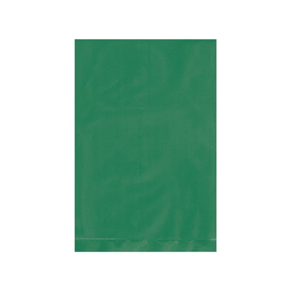 4 x 6'' - 2 Mil Green Flat Poly Bags, 1000PK