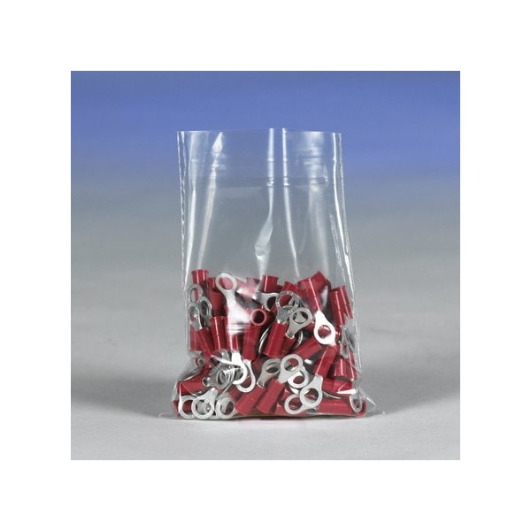 15 x 18'' - 3 Mil Flat Poly Bags, 500PK