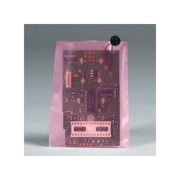 2 x 3'' - 4 Mil Anti-Static Flat Poly Bags, 1000PK