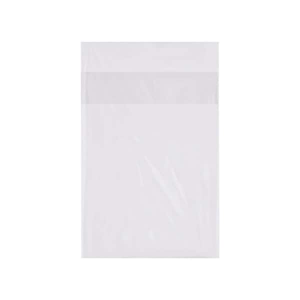 10 x 15'' - 2 Mil Flap Lock Poly Bags, 1000PK