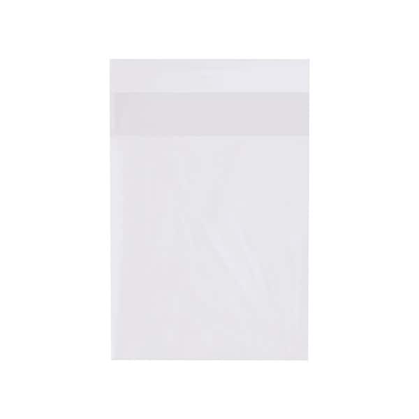 12 x 14'' - 2 Mil Flap Lock Poly Bags, 1000PK