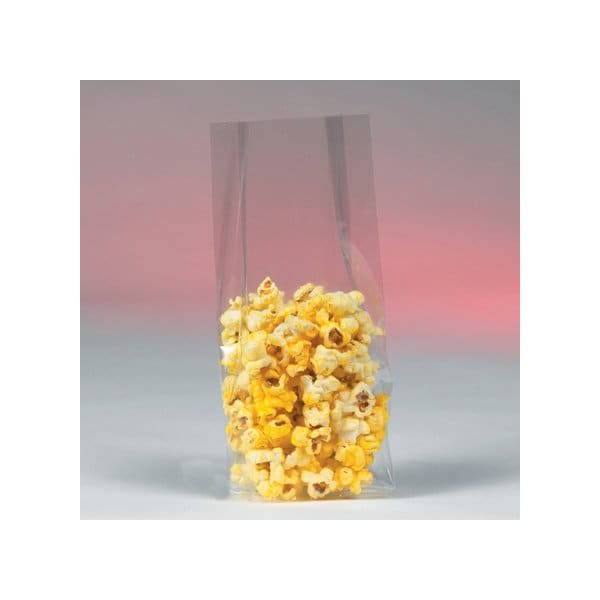 3 x 1 3/4 x 8 1/4'' - 1.5 Mil Gusseted Polypropylene Bags, 2000PK