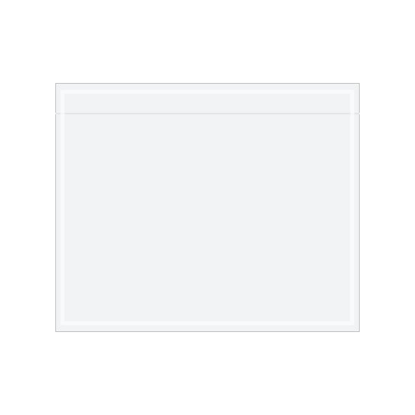 5-1/2 x 4-1/2'' ''Clear Face'' Document Envelopes, 1000PK