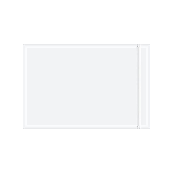 6 x 9'' Resealable ''Clear Face'' Document Envelopes, 1000PK