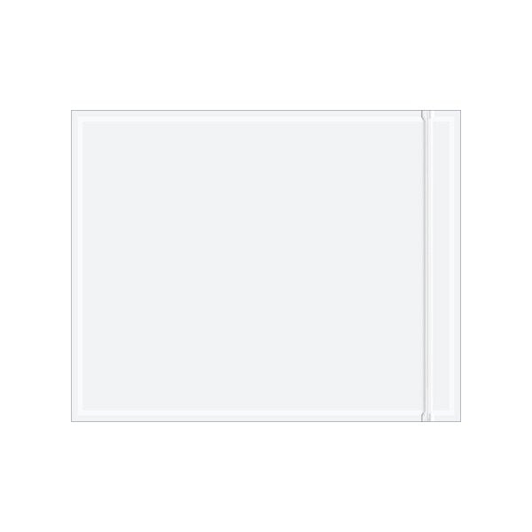 8-1/2 x 10-1/2'' Resealable ''Clear Face'' Document Envelopes, 500PK