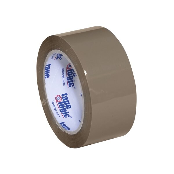 2'' x 55 yds. Tan Tape Logic #350 Industrial Tape, 36PK
