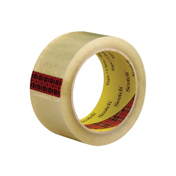 2'' x 55 yds. Clear 3M 3743 Carton Sealing Tape, 6PK