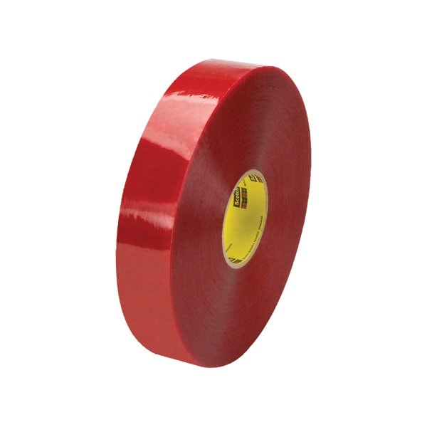 2'' x 1000 yds. Clear 3M 3779 Pre-Printed Carton Sealing Tape, 6PK