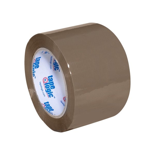 3'' x 110 yds. Tan Tape Logic #170 Industrial Tape, 6PK
