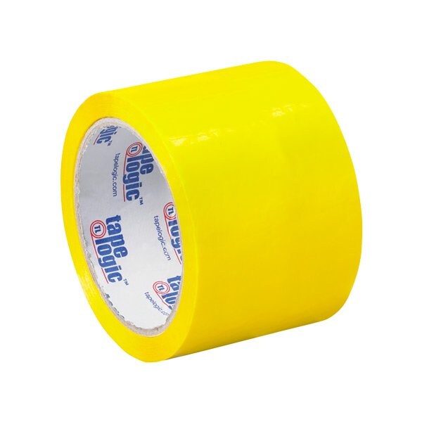 3'' x 55 yds. Yellow Tape Logic Carton Sealing Tape, 24PK