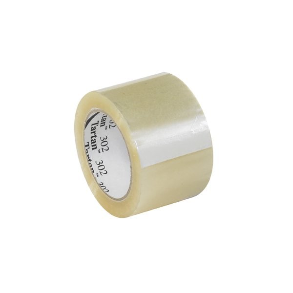 3'' x 110 yds. Clear 3M 302 Carton Sealing Tape, 24PK