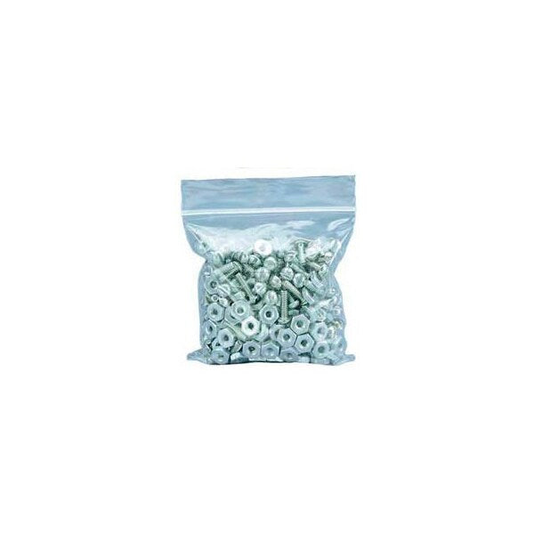 Reclosable Poly Bags 13W x 18L 2 Mil Clear 1000/Pack
