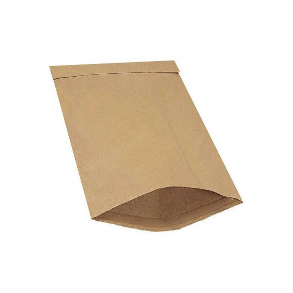 Padded Mailers, #4, 9-1/2"W x 14-1/2"L, Kraft, 100/Pack