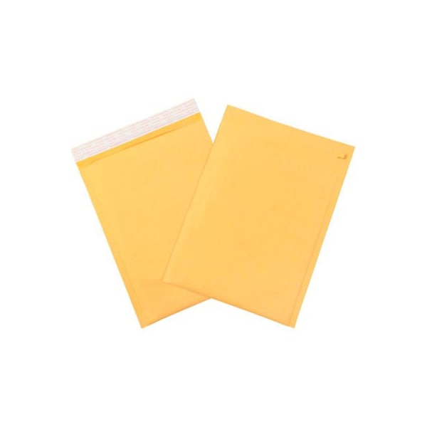 Self Seal Bubble Mailer w/Tear Strip #3 8-1/2Wx14-1/2L Golden Kraft 25/Pk