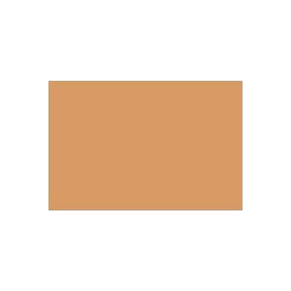 Rectangular Block Out Paper Labels, 6"L x 4"W, Kraft, Roll of 500