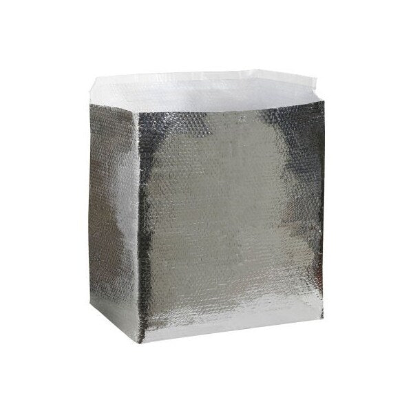 Cool Shield Insulated Box Liners, 18"L x 12"W x 12"D, Silver, 25/Pack