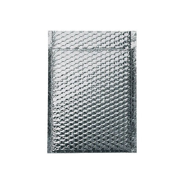Cool Shield Thermal Bubble Mailers, 10"W x 10-1/2"L, Silver, 100/Pack