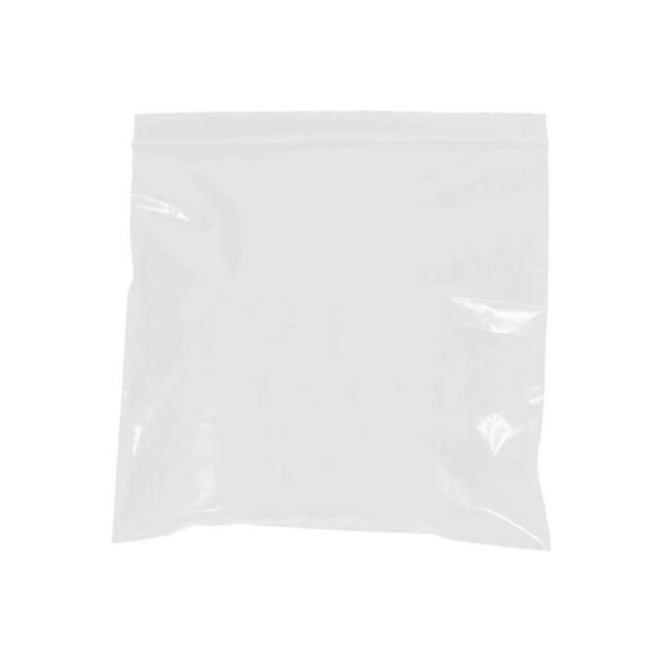 Reclosable Poly Bags 3W x 5L 2 Mil White 1000/Pack