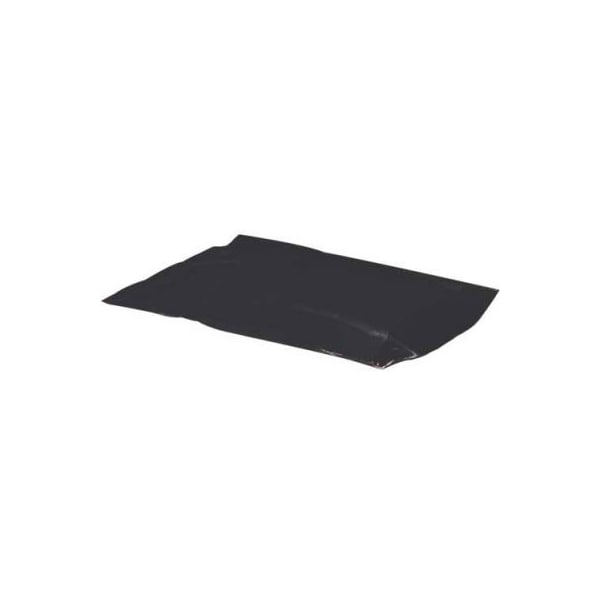 Flat Poly Bags 4W x 6L 2 Mil Black 1000/Pack