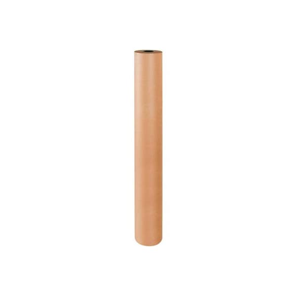 Poly Coated Virgin Kraft Paper, 50 lbs., 60"W x 600'L, 1 Roll