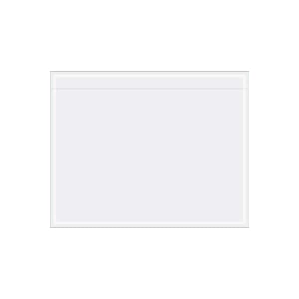Document Envelopes, 5-1/2"L x 7"W, Clear, 1000/Pack