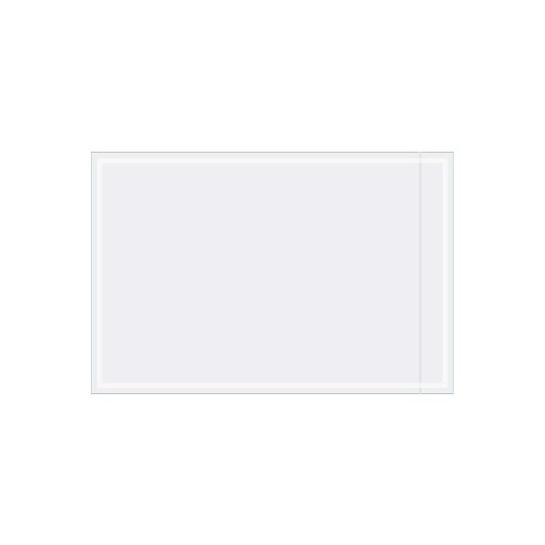 Document Envelopes, 4-1/2"L x 3"W, Clear, 1000/Pack