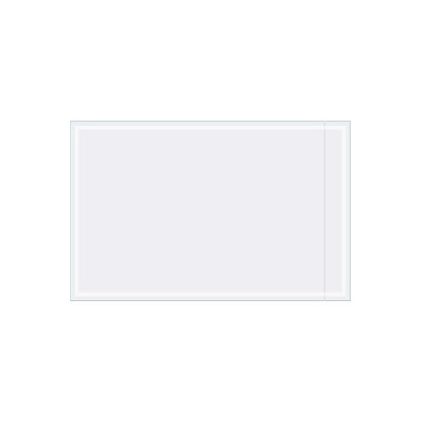 Document Envelopes, 8"L x 5-1/8"W, Clear, 1000/Pack