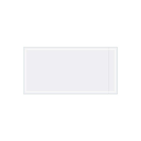 Document Envelopes, 12"L x 6"W, Clear, 1000/Pack