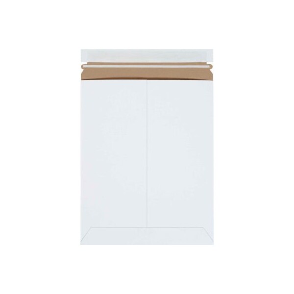 Self Seal Stayflats® Plus Mailers, 9-3/4"W x 12-1/4"L, White, 100/Pack