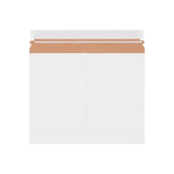 Stayflats Lite® Utility Flat Mailers, 11-1/2"W x 9"L, White, 200/Pack