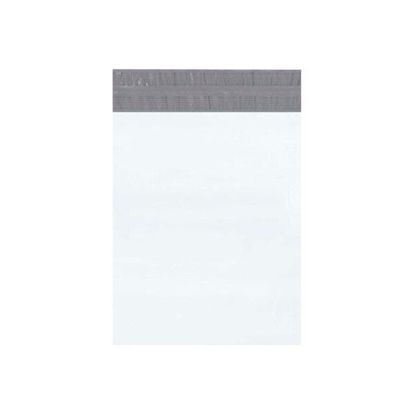 Returnable Poly Mailers 14W x 17L 2.5 Mil White 100/Pack