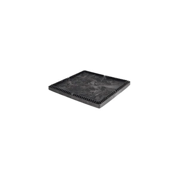 Buckhorn TS4845030010000 Folding Bulk Shipping Container Lid - 48"L x 45"W Black