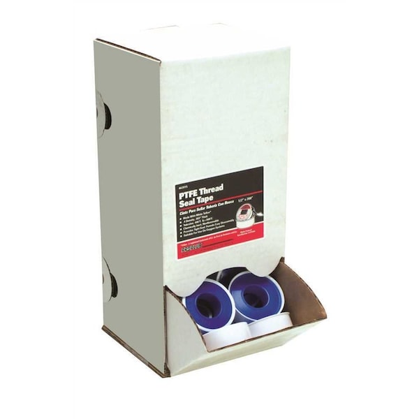 TEFLON TAPE DISPENSER PACK 1/2 X 260 IN
