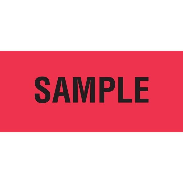 Label, DL1863, SAMPLE, 1-1/2" X 4"