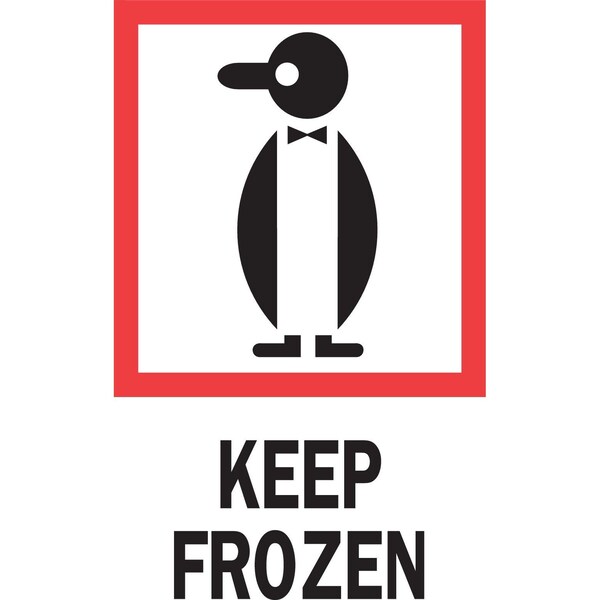 Label, DL4260, KEEP FROZEN, 3" X 4"