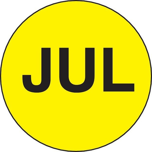 Label, DL6823, MONTHS OF YEAR - JUL, 2"