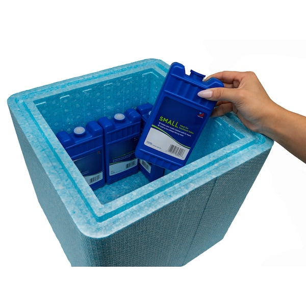 Insulated Cold Shipping Box with Foam Cooler 16.375inx 16.375in x 16in Inside Dimensions