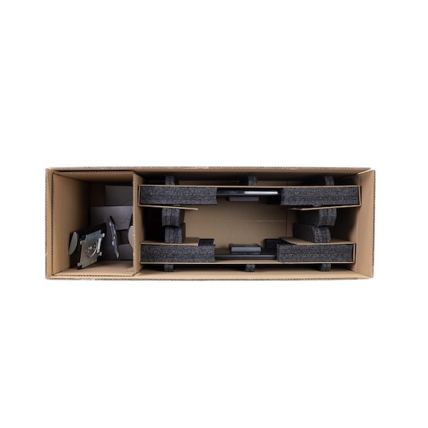 Universal 23in - 27in Dual Monitor Shipping Box
