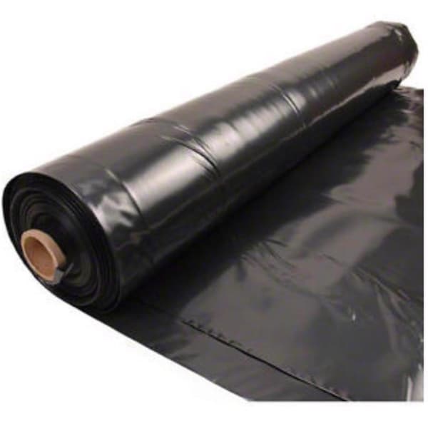 Film-Gard Plastic Sheeting 4 mil X 20 ft. W X 50 ft. L Polyethylene Black 1 pk