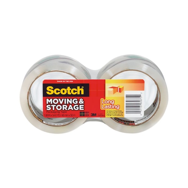 Scotch 1.88 in. W X 54.6 yd L Packaging Tape