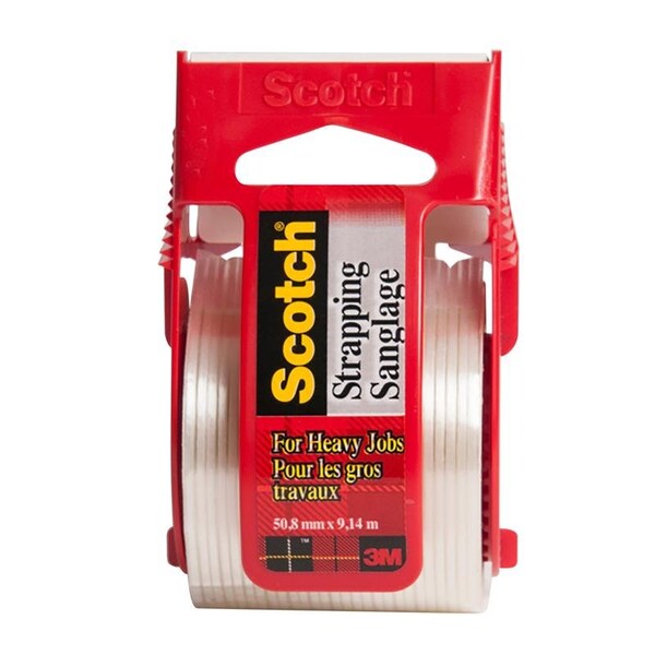 Scotch 1.88 in. W X 360 in. L Strapping Tape