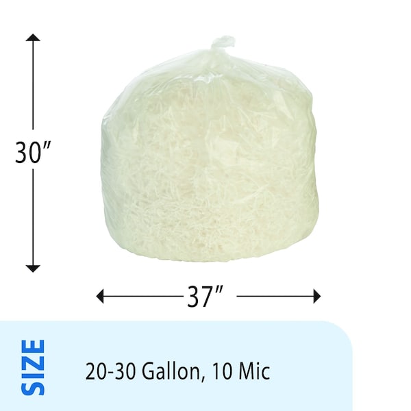 HDPE ProPerformance Coreless Bags 2030 Gallon Bags Case of 500 bags, 500PK