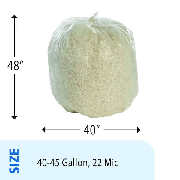 HDPE ProPerformance Coreless Bags 4045 Gallon Bags Case of 150 bags, 150PK