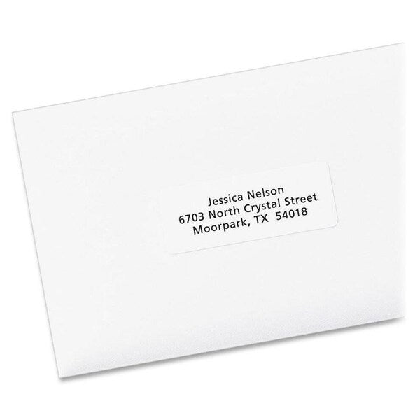 Easy Peel White Address Labels w/Sure Feed, Inkjet, 1x2.63, PK3000