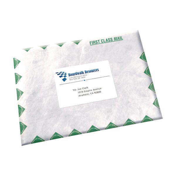 Dot Matrix Printer Mailing Labels, Pin-Fed, 2.94 x 5, White, PK3000