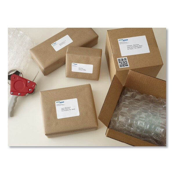 Shipping Labels w/TrueBlock Technology, Laser, 5.5x8.5, White, PK200