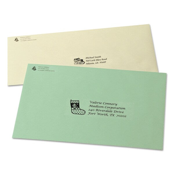 Clear Easy Peel Mailing Label w/Sure Feed, Laser, 1x2.63, Clr, PK1500