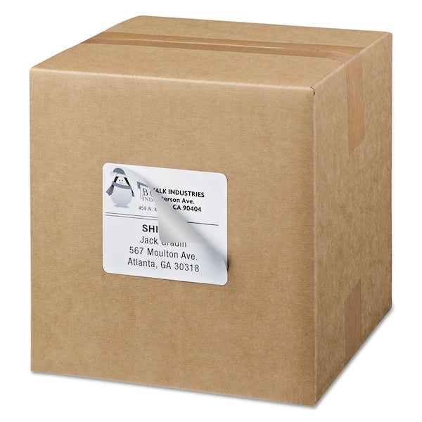 White Shipping Labels, Pk500