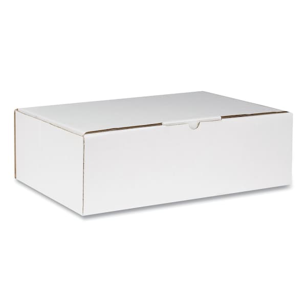 Ship Box, Self Lock, 13x9", White, PK25